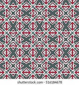 Abstract geometric pattern. Textile printing, web design, Identity, wallpaper.