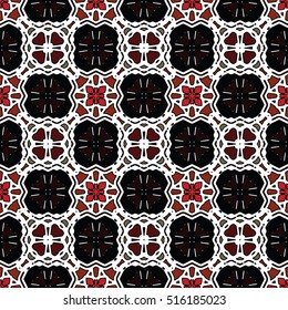 Abstract geometric pattern. Textile printing, web design, Identity, wallpaper.
