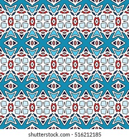 Abstract geometric pattern. Textile printing, web design, Identity, wallpaper.