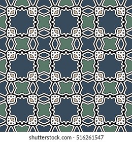 Abstract geometric pattern. Textile printing, web design, Identity, wallpaper.