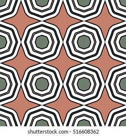 Abstract geometric pattern. Textile printing, web design, Identity, wallpaper.