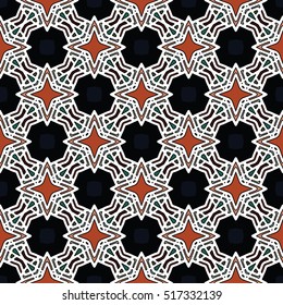 Abstract geometric pattern. Textile printing, web design, Identity, wallpaper.