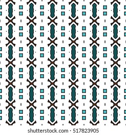 Abstract geometric pattern. Textile printing, web design, Identity, wallpaper.