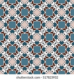 Abstract geometric pattern. Textile printing, web design, Identity, wallpaper.