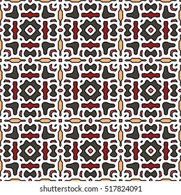 Abstract geometric pattern. Textile printing, web design, Identity, wallpaper.