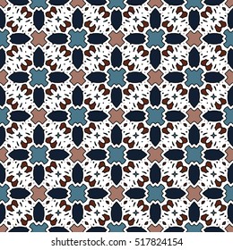 Abstract geometric pattern. Textile printing, web design, Identity, wallpaper.