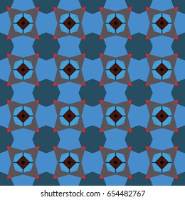 Abstract geometric pattern. Textile printing, web design, Identity, wallpaper.