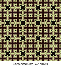 Abstract geometric pattern. Textile printing, web design, Identity, wallpaper.