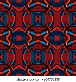 Abstract geometric pattern. Textile printing, web design, Identity, wallpaper.