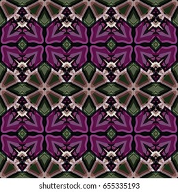Abstract geometric pattern. Textile printing, web design, Identity, wallpaper.