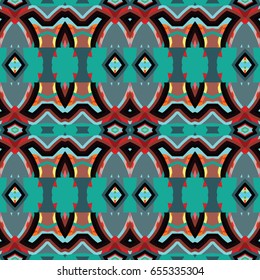 Abstract geometric pattern. Textile printing, web design, Identity, wallpaper.