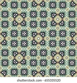 Abstract geometric pattern. Textile printing, web design, Identity, wallpaper.
