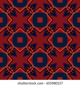 Abstract geometric pattern. Textile printing, web design, Identity, wallpaper.