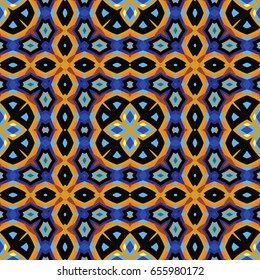 Abstract geometric pattern. Textile printing, web design, Identity, wallpaper.