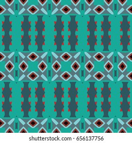 Abstract geometric pattern. Textile printing, web design, Identity, wallpaper.