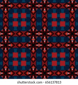 Abstract geometric pattern. Textile printing, web design, Identity, wallpaper.