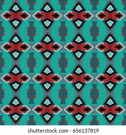 Abstract geometric pattern. Textile printing, web design, Identity, wallpaper.