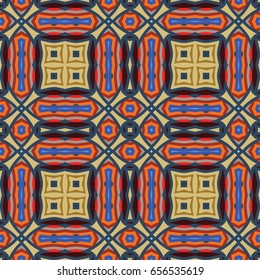 Abstract geometric pattern. Textile printing, web design, Identity, wallpaper.