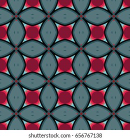 Abstract geometric pattern. Textile printing, web design, Identity, wallpaper.