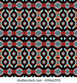 Abstract geometric pattern. Textile printing, web design, Identity, wallpaper.