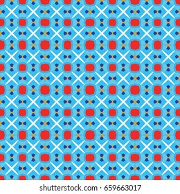Abstract geometric pattern. Textile printing, web design, Identity, wallpaper.