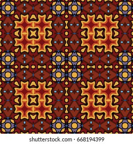 Abstract geometric pattern. Textile printing, web design, Identity, wallpaper.