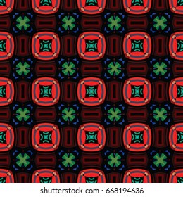 Abstract geometric pattern. Textile printing, web design, Identity, wallpaper.