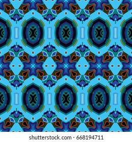 Abstract geometric pattern. Textile printing, web design, Identity, wallpaper.