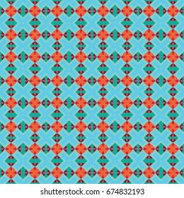 Abstract geometric pattern. Textile printing, web design, Identity, wallpaper.