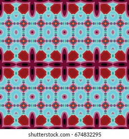 Abstract geometric pattern. Textile printing, web design, Identity, wallpaper.