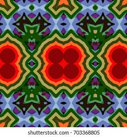 Abstract geometric pattern. Textile printing, web design, Identity, wallpaper.