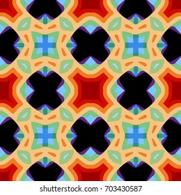 Abstract geometric pattern. Textile printing, web design, Identity, wallpaper.