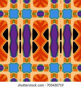 Abstract geometric pattern. Textile printing, web design, Identity, wallpaper.