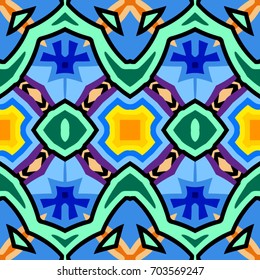 Abstract geometric pattern. Textile printing, web design, Identity, wallpaper.