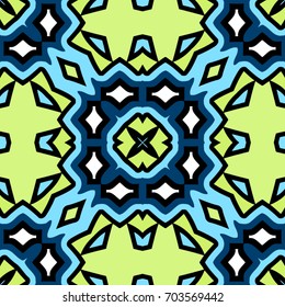 Abstract geometric pattern. Textile printing, web design, Identity, wallpaper.