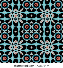 Abstract geometric pattern. Textile printing, web design, Identity, wallpaper.