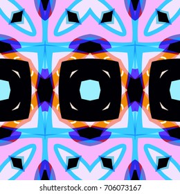 Abstract geometric pattern. Textile printing, web design, Identity, wallpaper.