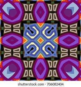 Abstract geometric pattern. Textile printing, web design, Identity, wallpaper.