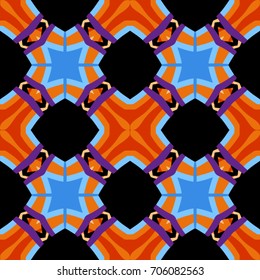 Abstract geometric pattern. Textile printing, web design, Identity, wallpaper.