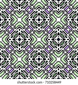 Abstract geometric pattern. Textile printing, web design, Identity, wallpaper.