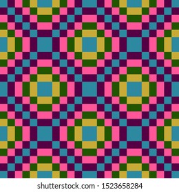 Abstract geometric pattern for textiles, interior design, for book design, website background
