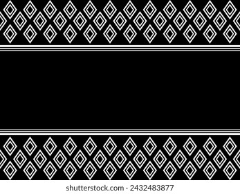 Abstract geometric pattern. Texture ethnic vector design. Seamless for background or wallpaper.