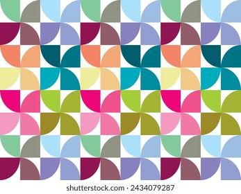 Abstract geometric pattern. Texture ethnic vector design. Seamless for background or wallpaper.
