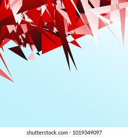 Abstract geometric pattern, texture. Random, chaotic pattern element