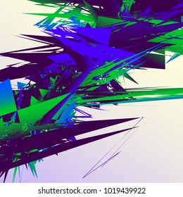 Abstract geometric pattern, texture. Random, chaotic pattern element