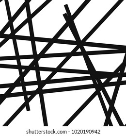 Abstract geometric pattern, texture. Random, chaotic pattern element