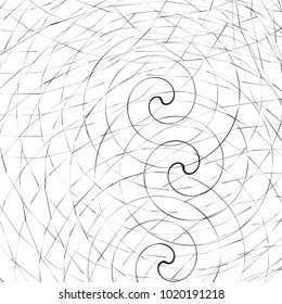 Abstract geometric pattern, texture. Random, chaotic pattern element