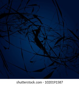 Abstract geometric pattern, texture. Random, chaotic pattern element