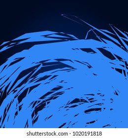 Abstract geometric pattern, texture. Random, chaotic pattern element