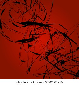 Abstract geometric pattern, texture. Random, chaotic pattern element